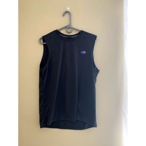 The North Face Men's Medium Black Tank Top Workout Activewear Athletic Shirt Gym